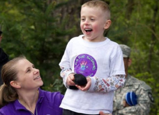 Bringing Autism Awareness into the Tigard Community I run for Desmond