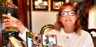 The Middle of Millen Drive Independence Day Parade Carol Griffith, Middle of Millen Drive Parade