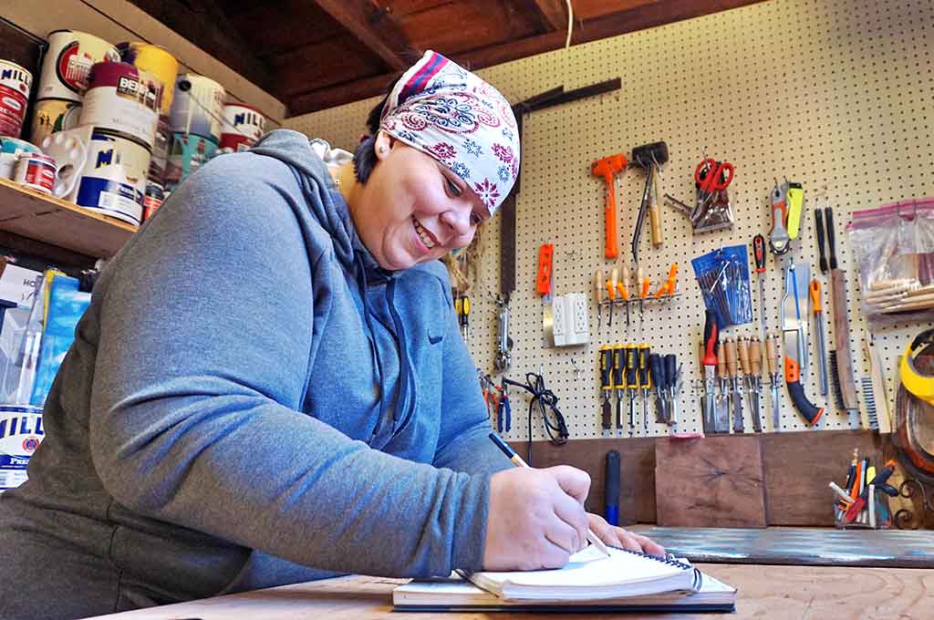 Stur-dy Woodworking Cindy Seger shares the story behind 