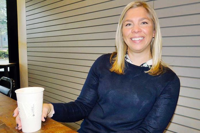 Heidi Lueb and her husband Brian moved to Tigard three years ago from Texas, and one of her favorite spots in the city is Primo Espresso, a neighborhood coffee shop close to their home.