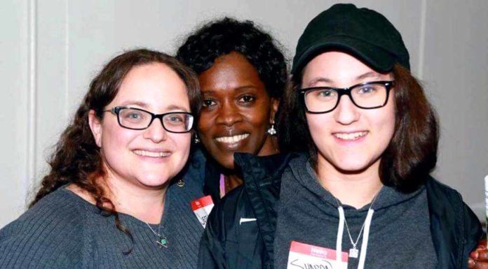 Everyday Heroes: Jessica Cousineau Jessica (left) with daughter and friend.