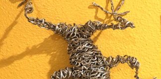 Exciting New Art Works for February and March Silver Wire Frog Kim Ghaemmaghami.