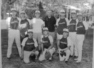 Kid’s Baseball During WWII Jim Ahl baseball team