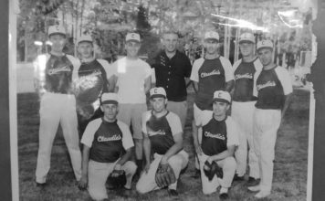 Kid’s Baseball During WWII Jim Ahl baseball team