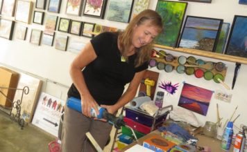 Tigard Artist One of 50 to Open Private Studios to Public art, art studio, Hirshmann