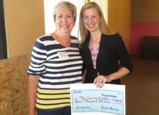 Summerfield Women’s Golf presents $7,000 Check to Caring Closet caring closet, Summerfield, TTSD