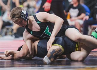 Tigard Varsity Wrestlers Take State