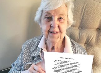 King City Senior Village Residents Combat COVID Fatigue with Poetry "Will the Lilacs Bloom" by Peggy Taylor.