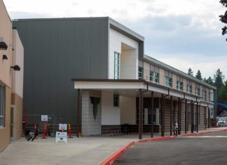 School District Investigating Harassment, Assault Allegations North side of Tigard High School.