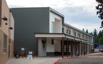 School District Investigating Harassment, Assault Allegations North side of Tigard High School.