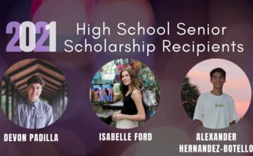 2021 Tigard Chamber of Commerce Scholarship Recipients