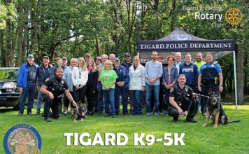 Tigard K9-5K returns after hiatus