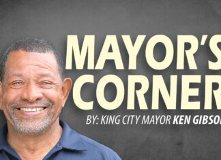 Mayor’s Corner King City: September 2021 Mayor's Corner Gibson