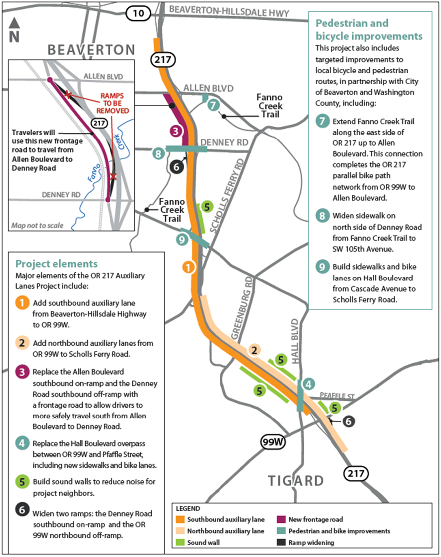 Auxiliary lanes to be added to Highway 217 Tigard Life