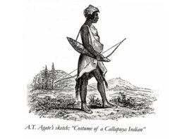 A.T. Agate’s popularly used sketch depicts a Kalpuyan hunter.