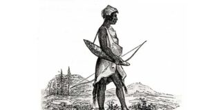 A.T. Agate’s popularly used sketch depicts a Kalpuyan hunter.