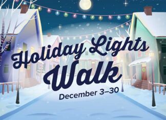 Annual Tigard Walks Holiday Lights Event – Virtual in 2021
