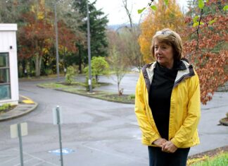 Citizens group takes on City Hall over senior apartments From her front yard, Danice Tombleson can see the proposed site of the Along-Side Senior Center Housing Project.