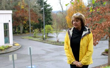 Citizens group takes on City Hall over senior apartments From her front yard, Danice Tombleson can see the proposed site of the Along-Side Senior Center Housing Project.