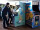 Hit the Reset Button at new Tigard arcade Ash Wolfe and Julian Lepe play a game of The Simpsons.