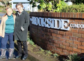 Brookside Condos get restored and win big reward Brookside Condominiums Board of Directors Member/Director of Maintenance Sukulina Dasi (left) and former Chair Maureen Murphy spearheaded the $2.8 renovation project last year.