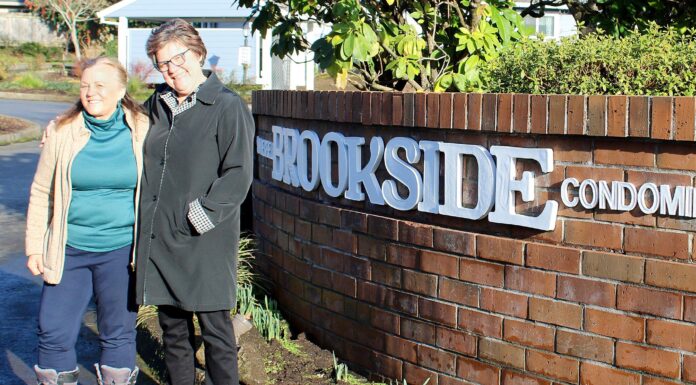 Brookside Condos get restored and win big reward Brookside Condominiums Board of Directors Member/Director of Maintenance Sukulina Dasi (left) and former Chair Maureen Murphy spearheaded the $2.8 renovation project last year.