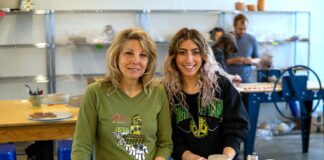 Mother/daughter team Kathy Mertens and Jaz Zawideh have imagined building a place like Cascade Ceramics for years.