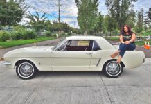 Tigard resident Raina Boise bought her dream car, a 1964-1/2 Ford Mustang, sight unseen back in 1999.