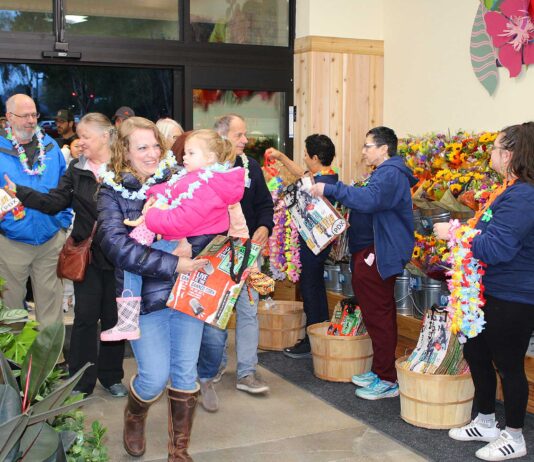 Hundreds of customers streamed into the Tigard Trader Joe's after the doors opened Oct. 28