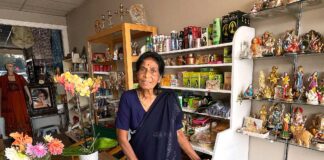 Srider’s India Imports owner ended her short-lived retirement to reopen the long-standing store in a new location near Washington Square Mall.