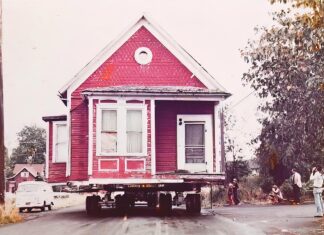 The John Tigard House was scheduled for demolition before being saved and moved to its current location on Canterbury Lane in 1979 by what is known today as the Tigard Historical Association.