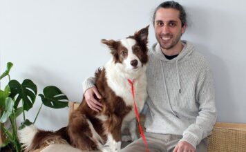 New state-of-the-art vet hospital opens in Tigard Dr. Saum Hadi shares a seat with his border collie Ralf in the waiting room of Nimbus Pet Hospital, which Hadi and his wife opened April 3 to many new four-legged patients coming in the door.