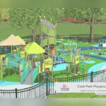 Designers predict Cook Family Park’s innovative new inclusive playground will draw visitors from around the area to enjoy its integrated approach to making a play space for all kids.