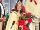 Deja Fitzwater crowned as Tigard’s first Rose Festival Queen Deja Fitzwater was crowned the 109th Queen of Rosaria at the Rose Festival in June. The recent Tigard High graduate is the school’s first Rose Festival Queen. courtesy/Portland Rose Festival