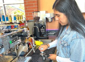 New Opportunity Cafe Resident Chilita’s bringing Bubble Waffles to Tigard Chilita’s owner, Michelle Cruz, polishes her barista skills. She’s looking forward to serving seasonal specials, like Tamales, and introducing Bubble Waffles and milkshakes to her menu.