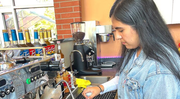 New Opportunity Cafe Resident Chilita’s bringing Bubble Waffles to Tigard Chilita’s owner, Michelle Cruz, polishes her barista skills. She’s looking forward to serving seasonal specials, like Tamales, and introducing Bubble Waffles and milkshakes to her menu.