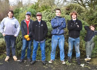 Scouts BSA Christmas Tree Recycling