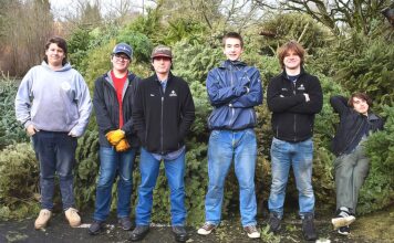 Scouts BSA Christmas Tree Recycling