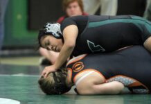 Girls wrestling team hits ground running in inaugural season