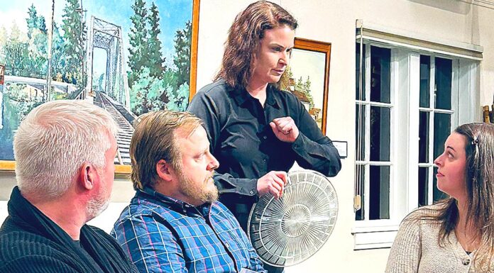 Mask and Mirror Community Theatre will present Steven Dietz’s “comedy of suspicion” Private Eyes
