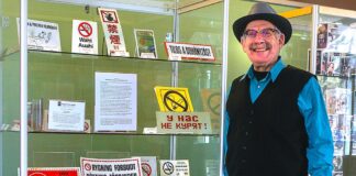 Tigard Library Hosts Unusual Sign Museum