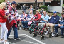 King City Senior Village veterans each receive their own Quilt of Valor