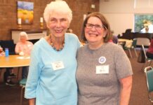 Tigard Knitting Guild members always have a stitchin’ good time