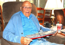 WWII Navy veteran is honored twice on Veterans Day