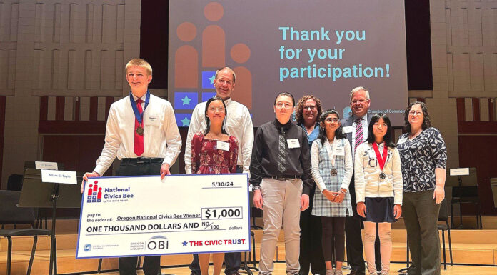 Middle school students invited to participate in Oregon Civics Bee