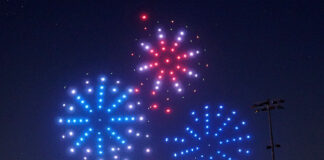 High-flying drones will display the story of Tigard on the Fourth of July