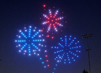 High-flying drones will display the story of Tigard on the Fourth of July