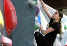 Tigard climber sets sight on national championship Kyra Nelson, 16, of Tigard trains for the youth national climbing championship, which takes place this week in Beaverton.