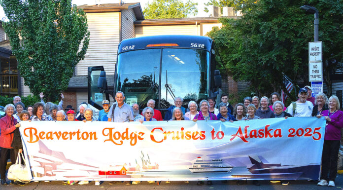 Alaska cruise was one of Beaverton Lodge’s summer offerings for its residents