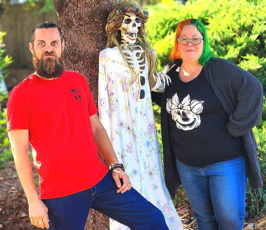 Meet the Woman Behind the Walnut Street Skeletons